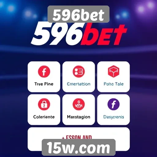 Análise das funcionalidades do site 596bet
